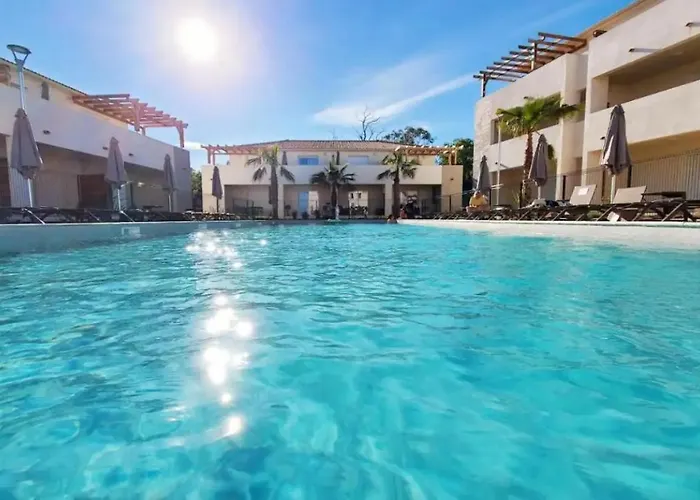 Appt T4 Acces Plage, Piscine Privee, Clim N3-4